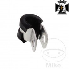 Držiak Brzdové hadice JMP BOLT 6 mm Alu silber pre Kawasaki Vulcan VN800 1995-2006 