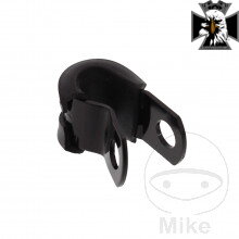 Držiak brzdovej hadice 5 mm Alu čierny pre Honda Shadow VT600 1988-2000 Držiak brzdovej hadice 5 mm Alu čierny pre Honda Shadow VT600 1988-2000