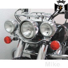Držiak svetlometov chróm Fehling Pre Honda VT750 C4 C5 RC50 2006-2016 Držiak svetlometov chróm Fehling Pre Honda VT750 C4 C5 RC50 2006-2016
