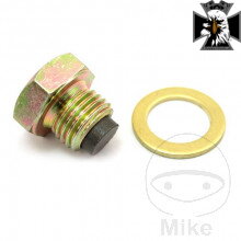 Magnetická olejová výpustná skrutka JMP M14X1.50 s tesniacim krúžkom pre XV 1700 Warrior Magnetická olejová výpustná skrutka JMP M14X1.50 s tesniacim krúžkom pre XV 1700 Warrior