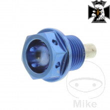 Magnetická olejová výpustná skrutka JMP PROskrutka M14X1.25 mm 12 mm Titan modrý pre Suzuki Intruder M1500 2009-2011 Magnetická olejová výpustná skrutka JMP PROskrutka M14X1.25 mm 12 mm Titan modrý pre Suzuki Intruder M1500 2009-2011