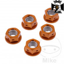 Matica Rozeta sada JMP BOLT M10 x 1.25 mm Alu Racing orange pre Suzuki VZ800 Marauder 1997-2003