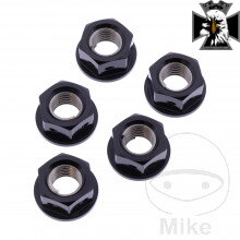 Matica Rozeta sada JMP BOLT M10X1.25MM AL RAC čierna pre Suzuki VZ800 Marauder 1997-2003 Matica Rozeta sada JMP BOLT M10X1.25MM AL RAC čierna pre Suzuki VZ800 Marauder 1997-2003