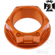 Matka krku riadenia M24X1.00 mm Alu oranžový pre Honda Shadow VT1100 C2 ACE SC32 1995-2000 Matka krku riadenia M24X1.00 mm Alu oranžový pre Honda Shadow VT1100 C2 ACE SC32 1995-2000