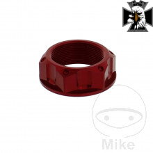 Matka krku riadenia M28X1.00 mm Alu červený pre XV 1900 MIDNIGHT STAR 2006-2016 Matka krku riadenia M28X1.00 mm Alu červený pre XV 1900 MIDNIGHT STAR 2006-2016