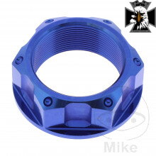 Matka krku riadenia M28X1.00 mm Titan modrý pre XV 1900 MIDNIGHT STAR 2006-2016