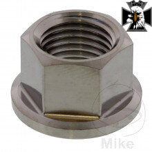 Matka reťazového kolieska JMP M12X1.25 mm Titan pre Honda VF750C Magna RC43 1993-2000 Matka reťazového kolieska JMP M12X1.25 mm Titan pre Honda VF750C Magna RC43 1993-2000