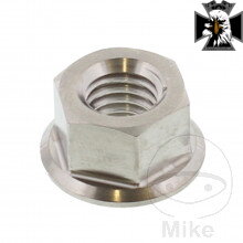 Matka reťazového kolieska JMP M8X1.25 mm Titan pre Yamaha Virago XV535 1988-2000 Matka reťazového kolieska JMP M8X1.25 mm Titan pre Yamaha Virago XV535 1988-2000