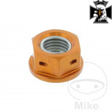 Matka reťazového kolieska M10 x 1.25 mm Alu Racing oranžový  pre Honda GoldWing GL1800 2018-2024