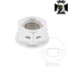 Matka reťazového kolieska M10 x 1.25 mm Alu Racing strieborný pre Honda Shadow VT600 1988-2000