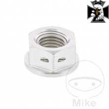 Matka reťazového kolieska M10 x 1.25 mm Alu Racing strieborný pre Yamaha MT09 / FZ09 RN69 2024-2025