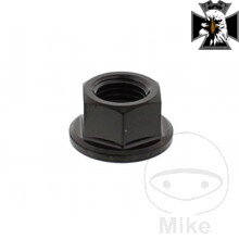 Matka reťazového kolieska M10 x 1.25 mm nerez V4A čierny pre Yamaha MT09 / FZ09 RN69 2021-2023 Matka reťazového kolieska M10 x 1.25 mm nerez V4A čierny pre Yamaha MT09 / FZ09 RN69 2021-2023