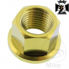 Matka reťazového kolieska M12X1.25 mm Titan zlatý pre Honda VT750 C2 RC44 / Aero 1997-2002 Matka reťazového kolieska M12X1.25 mm Titan zlatý pre Honda VT750 C2 RC44 / Aero 1997-2002