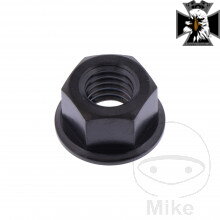 Matka reťazového kolieska M8X1.25 mm Titan čierny Pre Yamaha Midnight Star XVS 950 2009-2015