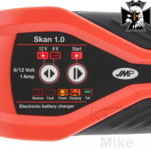Nabíjačka akumulátorov JMP Skan 1.0 6/12V 1A pre Yamaha Virago XV1100 Nabíjačka akumulátorov JMP Skan 1.0 6/12V 1A pre Yamaha Virago XV1100