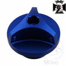 Nalievacia skrutka M20X1.50 mm Alu modrý pre Suzuki VS800 Intruder 1992-2000 Nalievacia skrutka M20X1.50 mm Alu modrý pre Suzuki VS800 Intruder 1992-2000