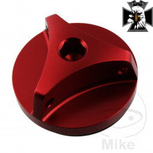 Nalievacia skrutka M27X3.00 mm Alu červená pre Yamaha Virago XV535 1988-2000 Nalievacia skrutka M27X3.00 mm Alu červená pre Yamaha Virago XV535 1988-2000
