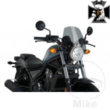 Plexi ŠPORT NEW GEN PUIG W transparent pre Honda CMX 500 Plexi ŠPORT NEW GEN PUIG W transparent pre Honda CMX 500