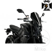 Plexi TOUR NEW GEN PUIG čierna pre Yamaha MT09 / FZ09 RN69 2021-2023 Plexi TOUR NEW GEN PUIG čierna pre Yamaha MT09 / FZ09 RN69 2021-2023