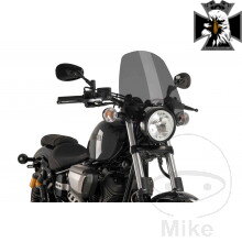 Plexi TOUR NEW GEN PUIG dunkel pre kategória Yamaha xv950 r Bolt 2016-2021