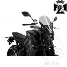 Plexi TOUR NEW GEN PUIG rauchgrau pre Yamaha MT09 / FZ09 RN69 2021-2023 Plexi TOUR NEW GEN PUIG rauchgrau pre Yamaha MT09 / FZ09 RN69 2021-2023