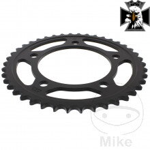 Rozeta 42Z typ 525 čierna Vnútorný priemer 112 rozstup dier 138 pre Honda VT750 DC RC48 Black Widow 2000-2003 Rozeta 42Z typ 525 čierna Vnútorný priemer 112 rozstup dier 138 pre Honda VT750 DC RC48 Black Widow 2000-2003