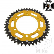 Rozeta DUA 43Z pre reťaz 525 GO ZF vnútorný priemer 110 rozstup dier 130 pre Yamaha MT09 / FZ09 RN29 2013-2016 Rozeta DUA 43Z pre reťaz 525 GO ZF vnútorný priemer 110 rozstup dier 130 pre Yamaha MT09 / FZ09 RN29 2013-2016