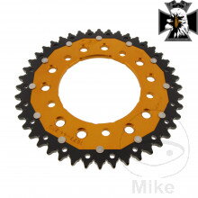 Rozeta DUA 44Z pre reťaz 525 GO ZF vnútorný priemer 112 rozstup dier 138 pre Yamaha MT09 / FZ09 RN69 2024-2025