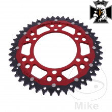 Rozeta DUA 46Z pre reťaz 525 červená ZF vnútorný priemer 110 rozstup dier 130 pre Yamaha MT09 / FZ09 RN29 2013-2016 Rozeta DUA 46Z pre reťaz 525 červená ZF vnútorný priemer 110 rozstup dier 130 pre Yamaha MT09 / FZ09 RN29 2013-2016