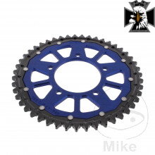Rozeta DUA 47Z pre reťaz 530 modrá ZF vnútorný priemer 087 rozstup dier 110 pre Suzuki VZ800 Marauder 1997-2003 Rozeta DUA 47Z pre reťaz 530 modrá ZF vnútorný priemer 087 rozstup dier 110 pre Suzuki VZ800 Marauder 1997-2003