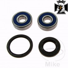 Sada ložísk do kolies kompletný All Balls Racing vrátane gufer pre Yamaha Virago XV535 1988-2000 Sada ložísk do kolies kompletný All Balls Racing vrátane gufer pre Yamaha Virago XV535 1988-2000