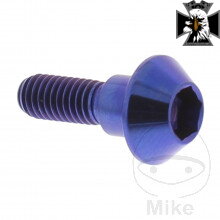 Skrutka brzdového kotúča JMP Bolt M6X1.00 mm 20 mm Titan modrý pre Yamaha MT09 / FZ09 RN69 2024-2025 Skrutka brzdového kotúča JMP Bolt M6X1.00 mm 20 mm Titan modrý pre Yamaha MT09 / FZ09 RN69 2024-2025