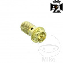Skrutka M10 x 1.25 Titan Racing zlatá farba PB pre Honda Shadow VT600 1988-2000 Skrutka M10 x 1.25 Titan Racing zlatá farba PB pre Honda Shadow VT600 1988-2000