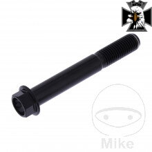 Skrutka šesťhranná M10 x 1.25 mm 70 mm nerez V4A čierny pre Yamaha MT09 / FZ09 RN29 2013-2016 Skrutka šesťhranná M10 x 1.25 mm 70 mm nerez V4A čierny pre Yamaha MT09 / FZ09 RN29 2013-2016