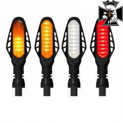 Smerovky LED so zadným brzdovým svetlom, 2 ks, homologizácia E4 Smerovky LED so zadným brzdovým svetlom, 2 ks, homologizácia E4