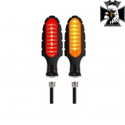 Smerovky LED so zadným brzdovým svetlom, 2 ks, homologizácia E4 Smerovky LED so zadným brzdovým svetlom, 2 ks, homologizácia E4