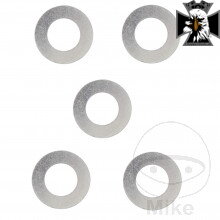 Tesniaci krúžok výpustnej skrutky oleja JMP obsah 5 ks. 12X22X2MM pre Kawasaki Vulcan VN900 2006-2017 Tesniaci krúžok výpustnej skrutky oleja JMP obsah 5 ks. 12X22X2MM pre Kawasaki Vulcan VN900 2006-2017