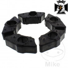 Tlmič rázov sada Tourmax Obsahuje 5 kusov pre Honda VT 750 C2B RC53 Shadow Black Spirit 2010-2016 Tlmič rázov sada Tourmax Obsahuje 5 kusov pre Honda VT 750 C2B RC53 Shadow Black Spirit 2010-2016