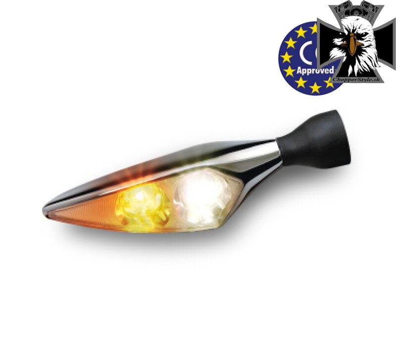 Univerzálna smerovka KELLERMANN RHOMBUS PL CHROME RIGHT Univerzálna smerovka KELLERMANN RHOMBUS PL CHROME RIGHT