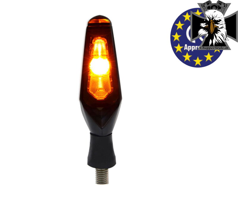 KOSO LED BLINKER MARS, ČIERNY, DÝMOVÉ SKLÍČKO KOSO LED BLINKER MARS, ČIERNY, DÝMOVÉ SKLÍČKO