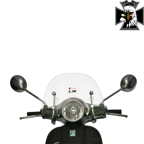 Faco - Číre plexisklo pre Piaggio Vespa LX 50 / 125