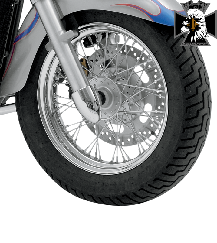 Chrómované kryty matice predného kolesa pre motocykle Yamaha / Suzuki / Kawasaki