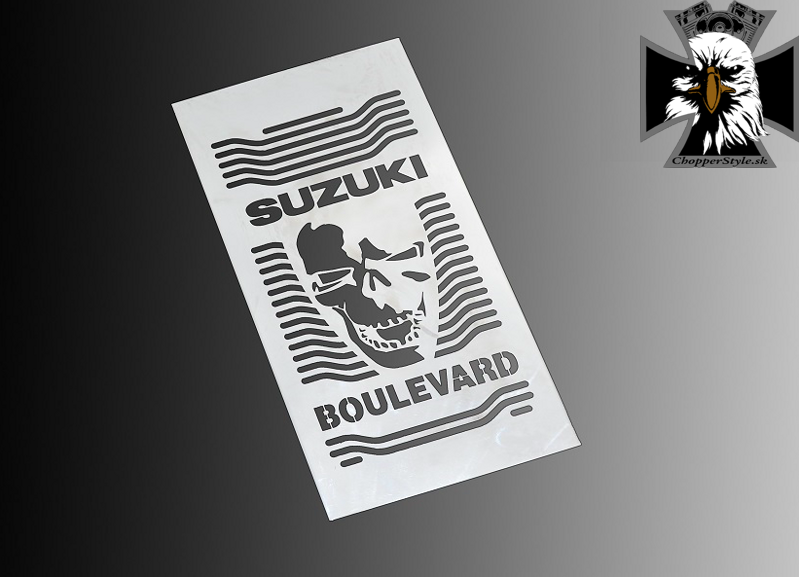 MOTON - Kryt chladiča pre Suzuki Intruder / Boulevard VL800 C50- (Lebka) MOTON - Kryt chladiča pre Suzuki Intruder / Boulevard VL800 C50- (Lebka)