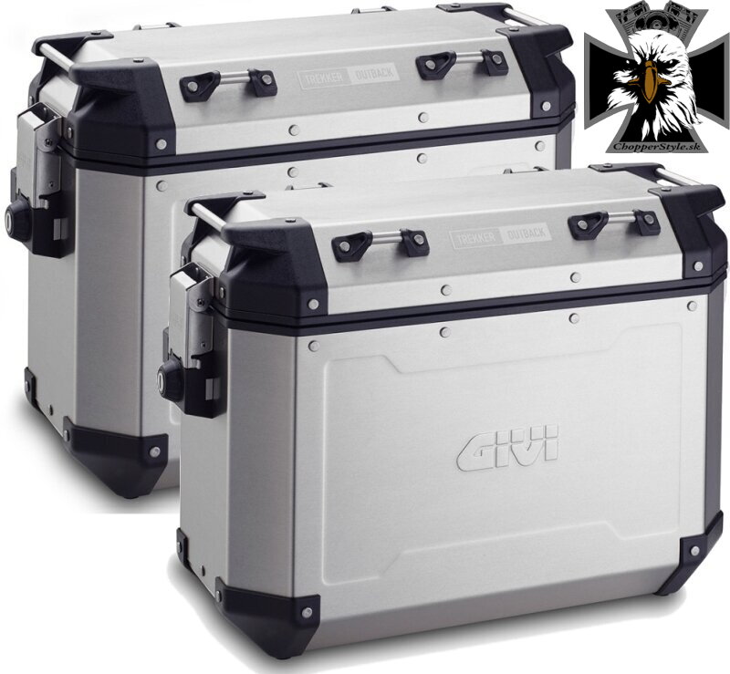GIVI BOČNÉ KUFRE TREKKER OUTBACK 37 L STRIEBORNÉ, DVOJBALENIE OBKN37APACK2 GIVI BOČNÉ KUFRE TREKKER OUTBACK 37 L STRIEBORNÉ, DVOJBALENIE OBKN37APACK2