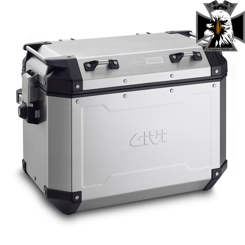 GIVI BOČNÉ KUFRE TREKKER OUTBACK STRIEBORNÉ 48L ĽAVÝ + 37L PRAVÝ OBKN4837APACK2 GIVI BOČNÉ KUFRE TREKKER OUTBACK STRIEBORNÉ 48L ĽAVÝ + 37L PRAVÝ OBKN4837APACK2