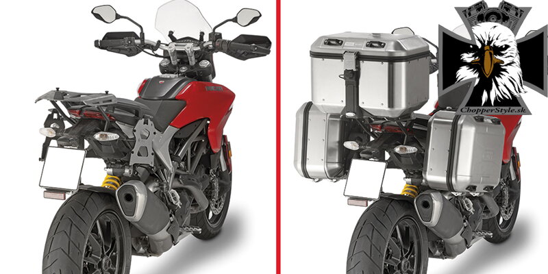 GIVI BOČNÉ NOSIČE KUFROV DUCATI HYPERSTRADA 939 PL7403 GIVI BOČNÉ NOSIČE KUFROV DUCATI HYPERSTRADA 939 PL7403