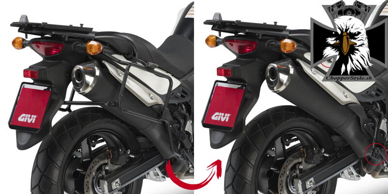 GIVI BOČNÉ NOSIČE SUZUKI DL 650 V - STROM (11-16) GIVI BOČNÉ NOSIČE SUZUKI DL 650 V - STROM (11-16)