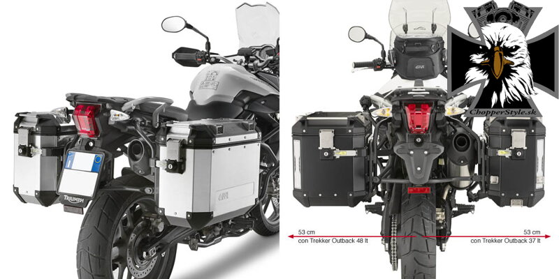 GIVI BOČNÉ NOSIČE TRIUMPH TIGER PL6401CAM