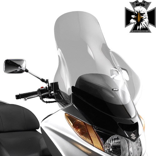 GIVI PLEXI SUZUKI AN 250/400 BURGMAN (03-06) D258ST