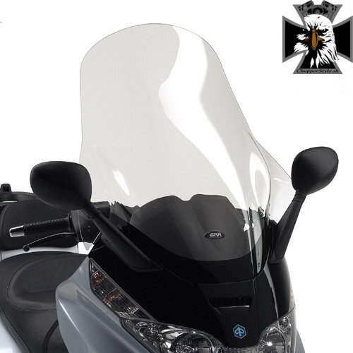 GIVI PLEXI PIAGGIO X8/X-EVO D500ST